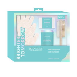 Ecotools Lote 4 pz Set baño e higiene BRIGHTER TOMORROW GLOW HEAD TO TOE