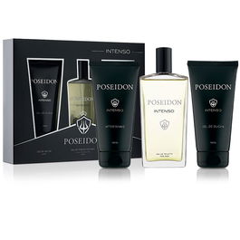 Poseidon Poseidon Intenso Lote 3 pz Cofre de Regalo Eau de Toilette para Hombre