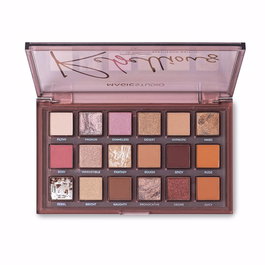Magic Studio Eyeshadow Palette Rebellious - Paleta de 18 Sombras de Ojos en Tonos Nude y Cálidos para Looks Naturales o Sofisticados