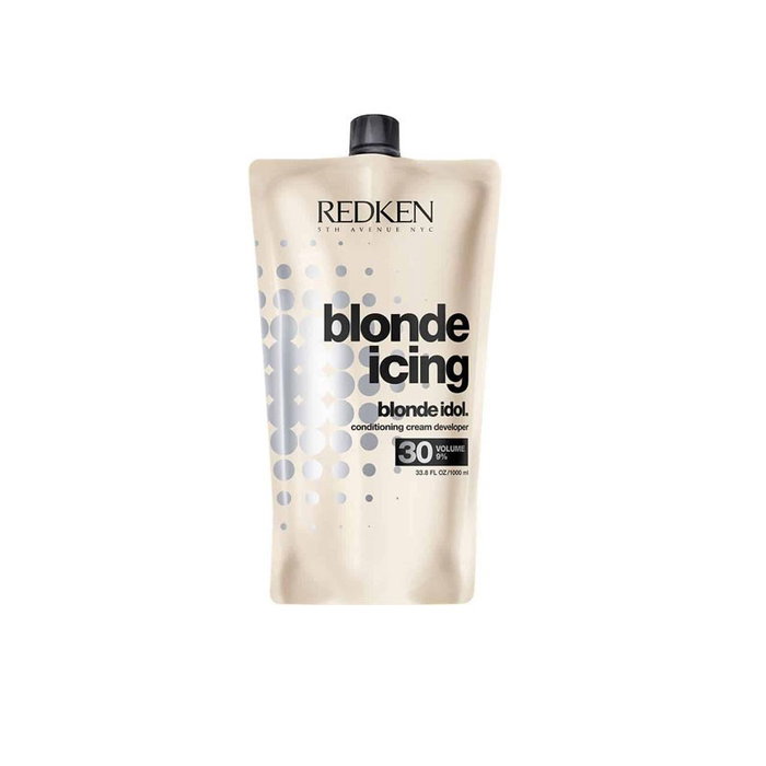 Redken Blonde Glam Conditioning Cream Developer 30 Vol. 9% 1000ml Revelador Decoloración Redken Blonde Glam Conditioning Cream Developer 30 Vol. 9% 1000ml Revelador Decoloración