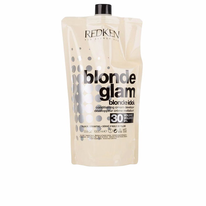 Redken Blonde Glam Conditioning Cream Developer 30 Vol. 9% 1000ml Revelador Decoloración Redken Blonde Glam Conditioning Cream Developer 30 Vol. 9% 1000ml Revelador Decoloración