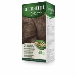 Farmatint Gel Coloración Permanente 4d-Castaño Dorado (Pack de 5 unidades)身