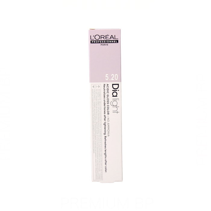 L'Oréal Professionnel Paris Dia Light 5.20 Castaño Claro Irisado Intenso L'Oréal Professionnel Paris Dia Light 5.20 Castaño Claro Irisado Intenso