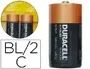 Duracell Pila Alcalina Plus C Blister de 2 Unidades