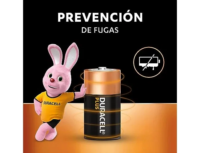 Duracell Plus Power Pilas C MN1400 LR14 1,5V (Pack de 2)