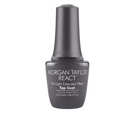 Morgan Taylor REACT Top Coat para Uñas 15 ml Duración y Brillo Profesional