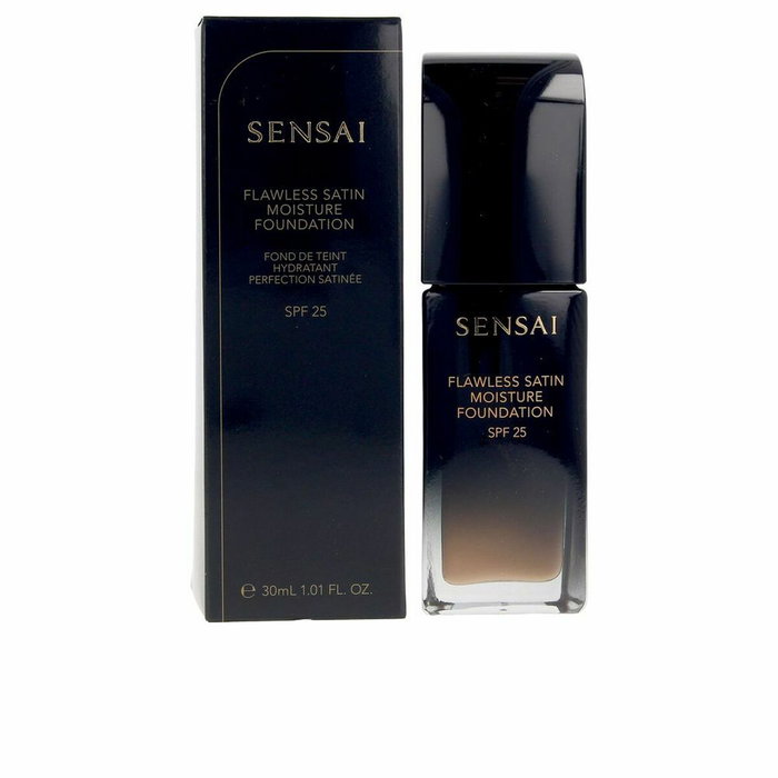 Sensai Flawless Satin Moisture Foundation FS204.5-Warm Beige SPF 20