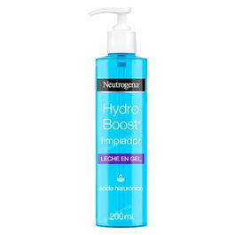Neutrogena HYDRO BOOST Limpiador Facial Leche en Gel Hidratante Piel Sensible 200 ml
