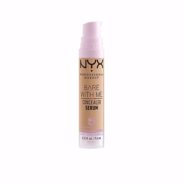 NYX Professional Makeup BARE WITH ME Concealer Serum Corrector Maquillaje - #07-Medium 9.6ml Vegano y Cruelty Free Para Todo Tipo de Pieles