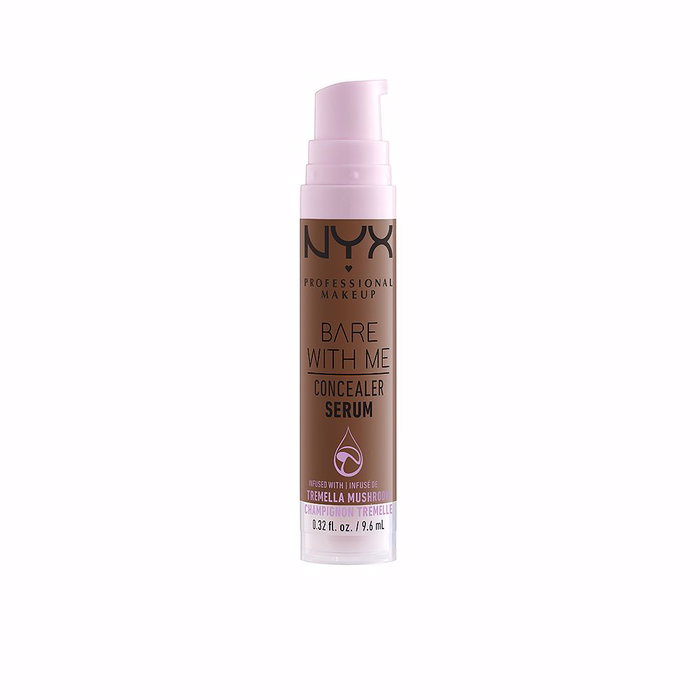 NYX Professional Makeup Bare With Me Concealer Serum #12-Rich, Corrector de Maquillaje en Formato Sérum, Vegano, 9.6 ml