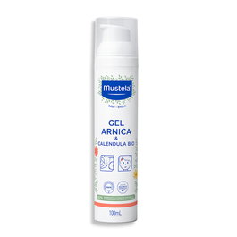 Mustela Gel Arnica & Calendula Bio para Bebés y Niños - Calmante y Refrescante 100 mL
