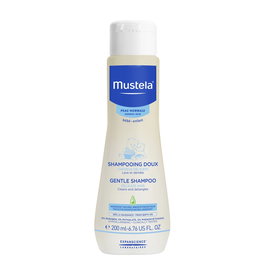 Mustela Champú Suave para Bebé y Niños, Limpieza Delicada, 200 mL
