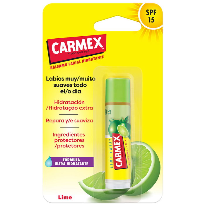 Carmex Lime Twist Bálsamo Labial Stick SPF 15 4,25 g