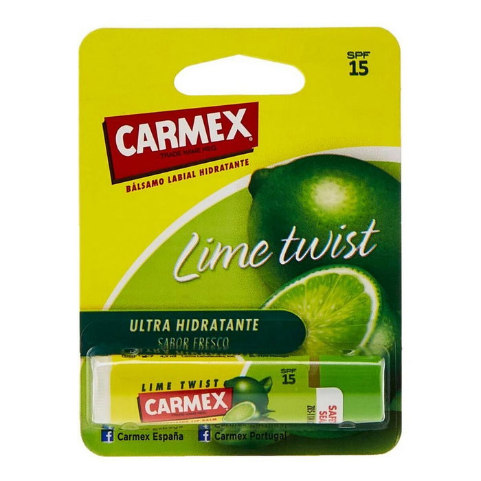 Carmex Lime Twist Bálsamo Labial Stick SPF 15 4,25 g