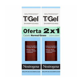 Neutrogena Champu T/Gel Cabello Graso 2x250ml