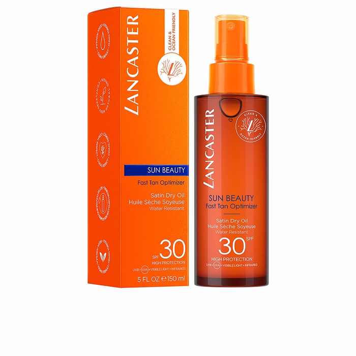 Lancaster Sun Beauty Fast Tan Optimizer Satin Dry Oil SPF 30 150 ml Lancaster Sun Beauty Fast Tan Optimizer Satin Dry Oil SPF 30 150 ml