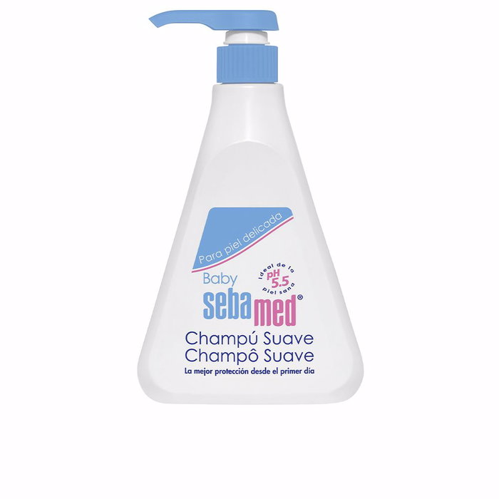 SEBAMED Baby Champú Suave 500 ml, pH Ácido, Hipoalergénico, Sin Jabón, Para Pieles Sensibles, Desde 0 Meses SEBAMED Baby Champú Suave 500 ml, pH Ácido, Hipoalergénico, Sin Jabón, Para Pieles Sensibles, Desde 0 Meses