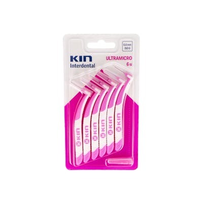 Kin KIN INTERDENTAL ultramicro 0,6 mm, 6 unidades Kin KIN INTERDENTAL ultramicro 0,6 mm, 6 unidades