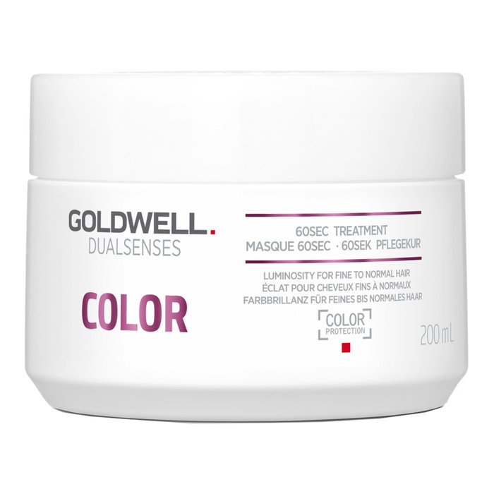 Goldwell Dualsenses Color 60-Sec Treatment Fade Mascarilla Regeneradora 200 ml Goldwell Dualsenses Color 60-Sec Treatment Fade Mascarilla Regeneradora 200 ml