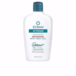 Ecran AFTERSUN VITEOX leche hidratante reparadora 24h post-solar, piel calma y bronceado, vegana, 400 ml