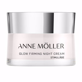 Anne Möller STIMULÂGE Glow Firming Night Cream Crema Facial de Noche - 50 ml - Firmante, Antiox y Hidratante - Para Todo Tipo de Pieles desde 36 años