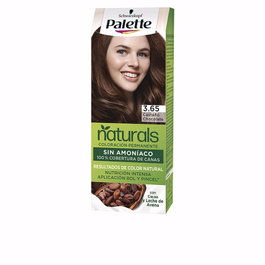Palette Naturals 3.65-castaño chocolate tinte permanente sin amoniaco