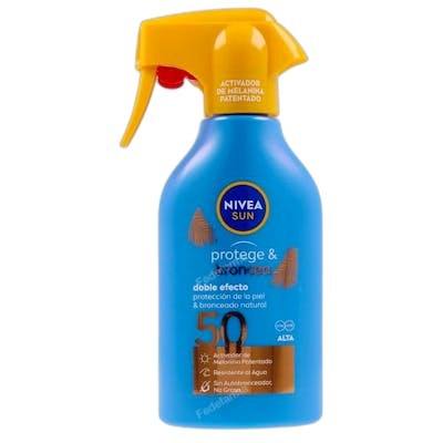 Nivea Sun Protect & Bronze Pistola SPF 50 270 ml Nivea Sun Protect & Bronze Pistola SPF 50 270 ml