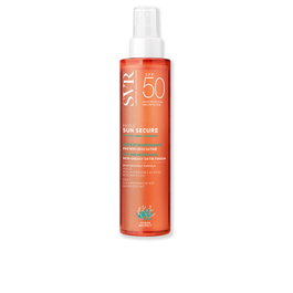 SVR SUN SECURE Huile Seche SPF50 200 ml - Aceite Solar Seco Protector Corporal con Amplio Espectro, Resistente al Agua, No Graso