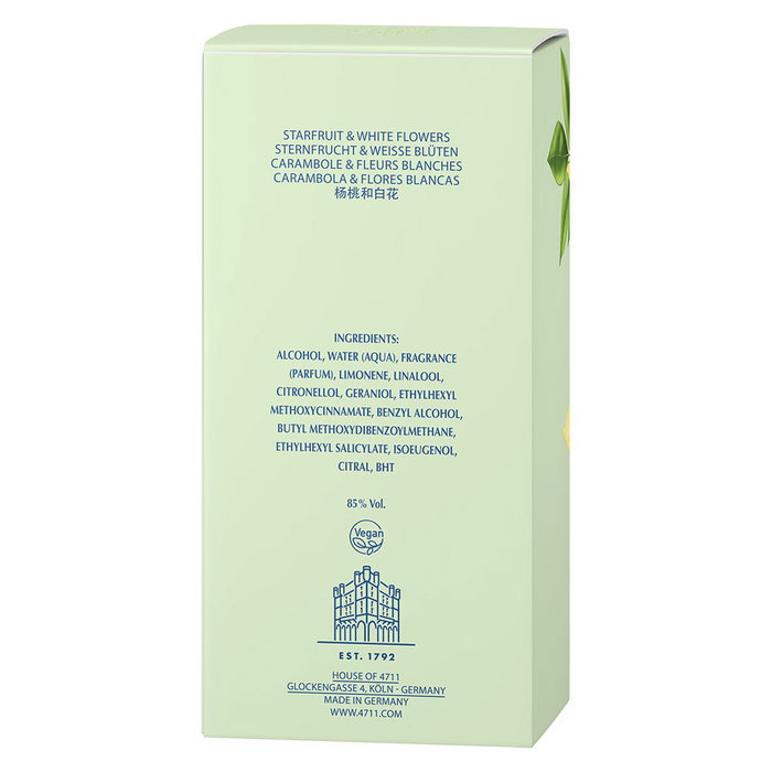 4711 Acqua Colonia Starfruit & Whiteflowers Eau de Cologne Vaporizador Unisex 50 ml