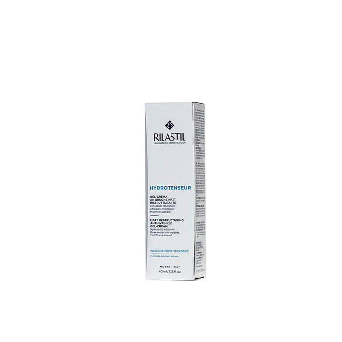 Rilastil HYDROTENSEUR Gel-Crema Reestructurante Antiarrugas Hidratante con Ácido Hialurónico y Ceramidas 40 ml