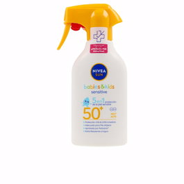 NIVEA SUN BABIES&KIDS SENSITIVE SPF50+ Protector Solar en Pistola 270 ml para Piel Sensible y Atópica