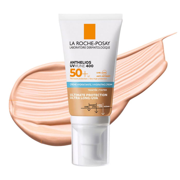 La Roche Posay Anthelios UV Mune 400 Crema Hidratante con Color Alta Protección SPF50+ 50 ml La Roche Posay Anthelios UV Mune 400 Crema Hidratante con Color Alta Protección SPF50+ 50 ml