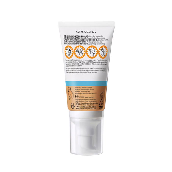 La Roche Posay Anthelios UV Mune 400 Crema Hidratante con Color Alta Protección SPF50+ 50 ml La Roche Posay Anthelios UV Mune 400 Crema Hidratante con Color Alta Protección SPF50+ 50 ml