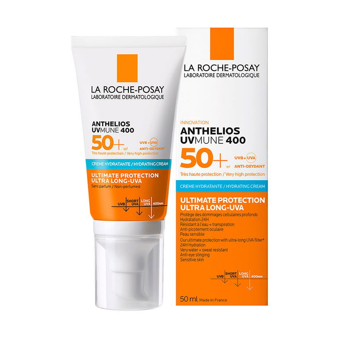 La Roche Posay UV-MUNE 400 Crema Hidratante Protector Solar Muy Alta Protección SPF50+ 50 ml