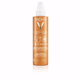 Vichy Capital Soleil Spray Fluido Invisible Cell Protect Water Fluid SPF50+ - Protector Solar Corporal Alta Protección UVB/UVA 200 ml