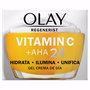 Olay REGENERIST VITAMIN C +AHA 24 gel crema día 50 ml - Tratamiento Facial Hidratante Antiarrugas Antiedad Glow
