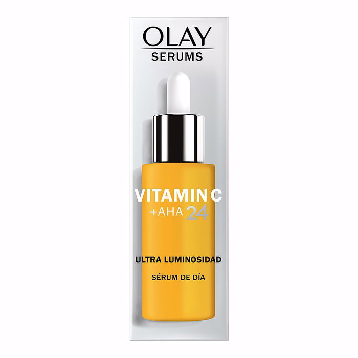 Olay REGENERIST VITAMIN C +AHA 24 serum Tratamiento Facial Hidratante con Vitamina C y AHA, 40 ml Olay REGENERIST VITAMIN C +AHA 24 serum Tratamiento Facial Hidratante con Vitamina C y AHA, 40 ml