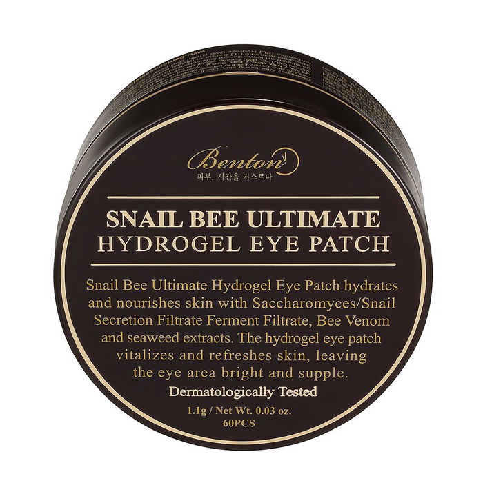 Benton SNAIL BEE ULTIMATE hydrogel eye patch Anti ojeras y bolsas de ojos 60 gr