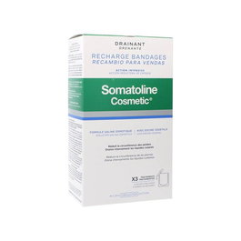 Somatoline Cosmetic Vendas Drenantes Pack Recarga 6 Unidades