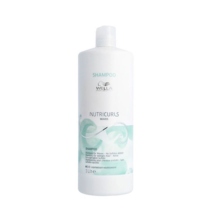 Wella Professionals Nutricurls Champú para Cabello con Rizos y Ondas 1000 ml