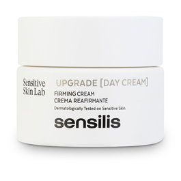 Sensilis Upgrade Crema de Día Reafirmante y Antiarrugas - Tratamiento Facial para Piel Seca/Normal - 50 ml