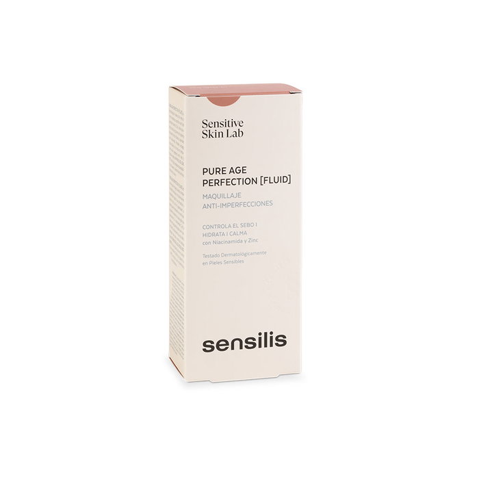 Sensilis Pure Age Perfection Maquillaje Base Anti-Imperfecciones Tratamiento #05-Pêche Rosé - 30 ml