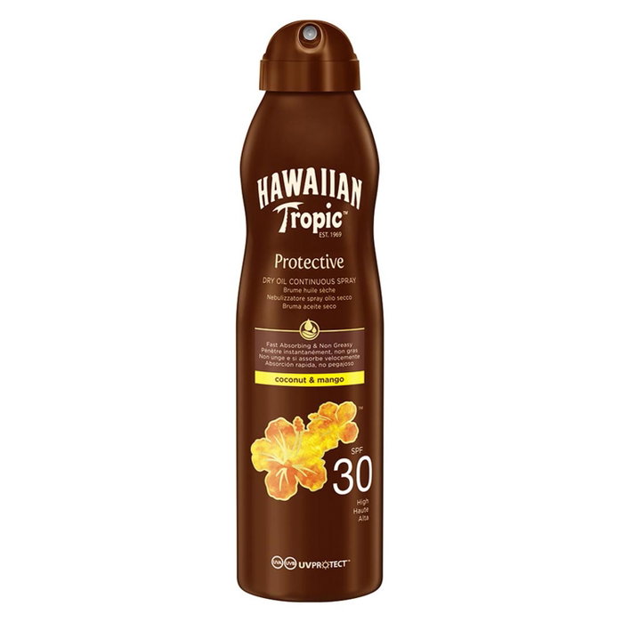 Hawaiian Tropic Coconut & Mango Oil Bruma SPF30 Spray 180 ml