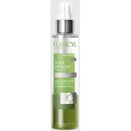 Elancyl SLIM DESIGN Aceite Anticelulítico Reafirmante y Antiestrías con Cafeína, 150 ml