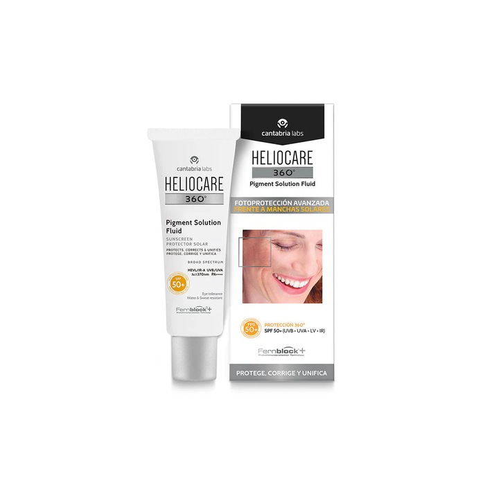 Heliocare 360° Protector Solar Solución Pigmentaria Fluida SPF50+ 50 ml Heliocare 360° Protector Solar Solución Pigmentaria Fluida SPF50+ 50 ml
