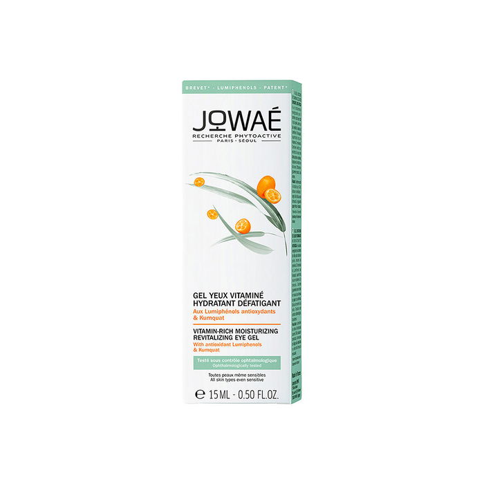 Jowaé VITAMIN-RICH Gel Revitalizante Contorno de Ojos Anti Ojeras y Bolsas con Vitaminas 15 ml