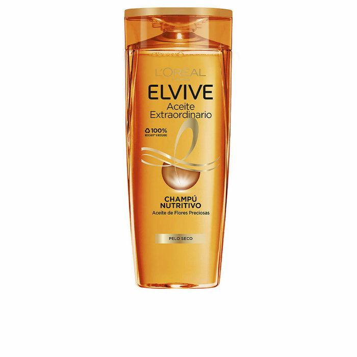 L'Oréal Paris Elvive Aceite Extraordinario Champú Nutritivo 370 ml L'Oréal Paris Elvive Aceite Extraordinario Champú Nutritivo 370 ml