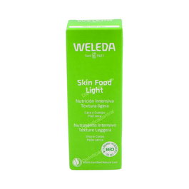 WELEDA Skin Food Light Crema Plantas Medicinales para Piel Seca, Textura Ligera, 30ml