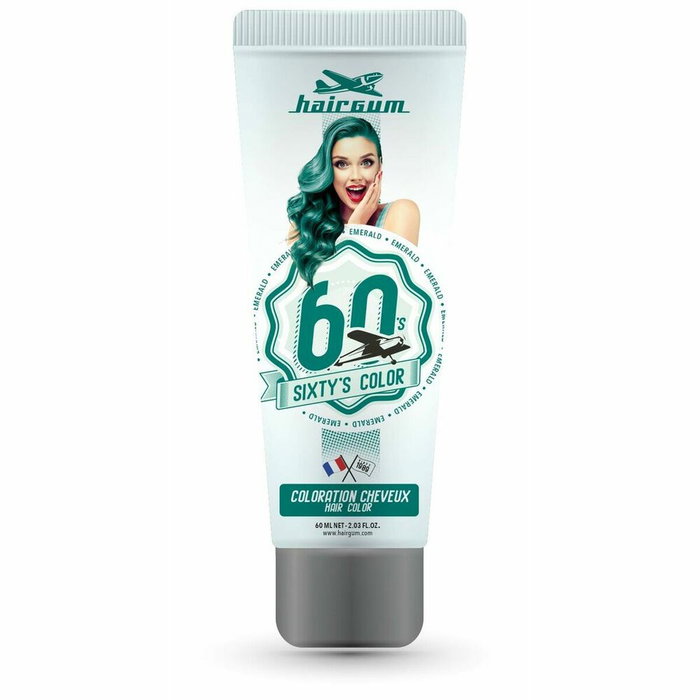 Hairgum SIXTY'S COLOR hair color emerald 60 ml