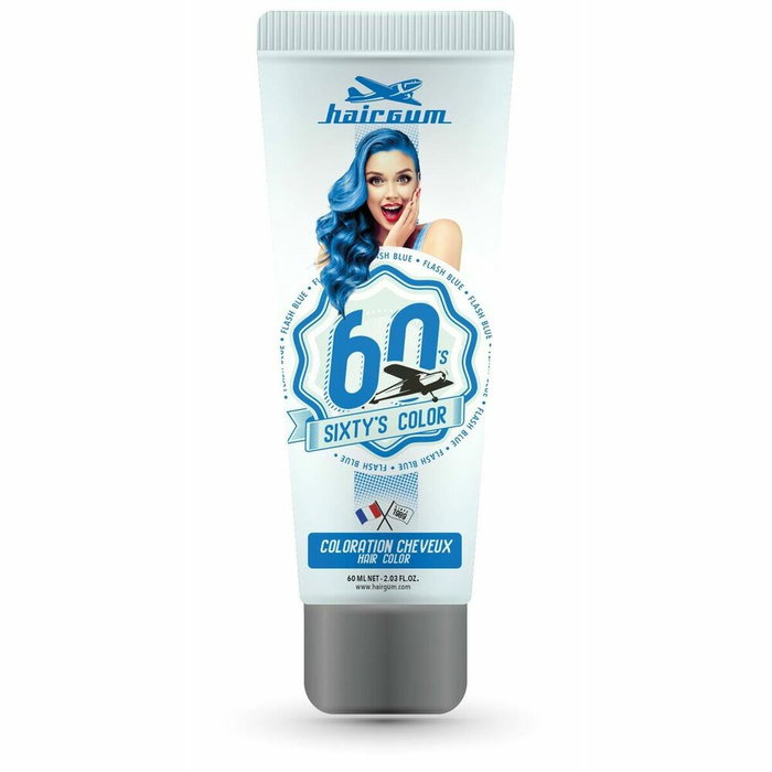 Hairgum SIXTY'S COLOR flash blue